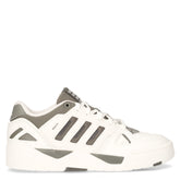 Midcity sneaker in ecopelle bianco verde | Boscaini Scarpe