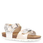 Luce sandalo da bambina perla | Boscaini Scarpe