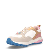 Sneaker in tessuto bianco multicolor | Boscaini Scarpe