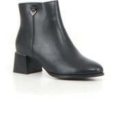 Tronchetto con zip nero | Boscaini Scarpe