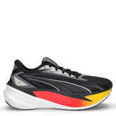 Maxima Pro scarpa da running in tessuto tecnico nero rosso giallo | Boscaini Scarpe