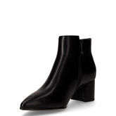Tronchetto in ecopelle con zip nero | Boscaini Scarpe
