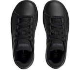 Grand court 2.0 sneaker bambino black | Boscaini Scarpe
