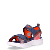 Microspec Splash sandalo sportivo bambino navy orange | Boscaini Scarpe