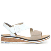 Sandalo nude bianco | Boscaini Scarpe