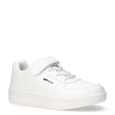 Kevin LTX sneaker in ecopelle con velcro bianco | Boscaini Scarpe
