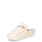 Gles ciabatta in tessuto bouclé con staffa ghiaccio | Boscaini Scarpe