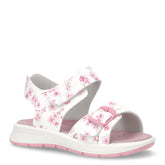 Sandalo in ecopelle bambina bianco rosa | Boscaini Scarpe