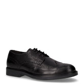 Scarpa stringata in pelle nero - Stringate Uomo | Boscaini Scarpe