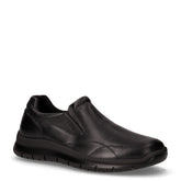 Mocassino sportivo slip-on in pelle nero | Boscaini Scarpe