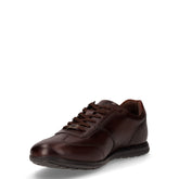 Stringata sportiva in pelle marrone | Boscaini Scarpe