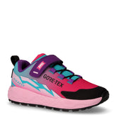 Sneaker in tessuto GoreTex bambina fuxia acquamarina | Boscaini Scarpe