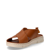 Sandalo in pelle cuoio | Boscaini Scarpe