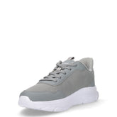 Fuze sneaker in tessuto ed ecopelle ragazzo grigio bianco | Boscaini Scarpe