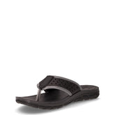 Infradito in tessuto nero grigio | Boscaini Scarpe
