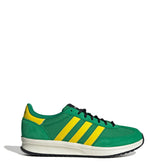 Run 70s 2.0 sneaker in tessuto e pelle scamosciata verde giallo | Boscaini Scarpe