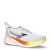 NEO ZEN 2s scarpa running in tessuto e ecopelle bianco arancio giallo | Boscaini Scarpe