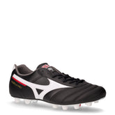Morelia II Pro scarpa da calcio in pelle nero bianco | Boscaini Scarpe