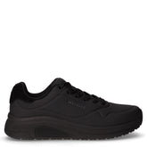 Uno lite 2 sneaker in ecopelle nero | Boscaini Scarpe
