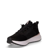 Softride Carson 2 Plushfit sneaker in tessuto nero rosa | Boscaini Scarpe