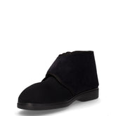 Pantofola in tessuto nero | Boscaini Scarpe