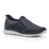 Scarpa sportiva slip on blu scuro | Boscaini Scarpe