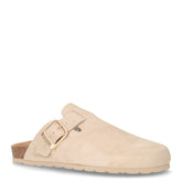 Sara ciabatta in pelle latte - Mules | Boscaini Scarpe