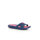 Ciabatta in gomma navy magenta | Boscaini Scarpe