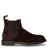 Stivaletto beatles in pelle scamosciata pepe | Boscaini Scarpe
