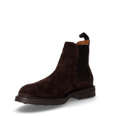 Stivaletto beatles in pelle scamosciata pepe | Boscaini Scarpe