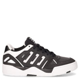Midcity low sneaker in ecopelle nero bianco | Boscaini Scarpe
