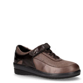 Nile scarpa sportiva in pelle taupe - Comfort Donna | Boscaini Scarpe