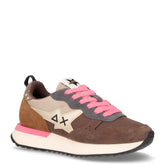 Starlight Multicolor sneaker in pelle e tessuto marrone - SUN68 | Boscaini Scarpe