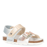 Aria sandalo da bambina argento | Boscaini Scarpe