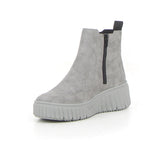 Stivaletto con zeppa grey antracite | Boscaini Scarpe