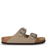 Arizona ciabatta in pelle kaki | Boscaini Scarpe