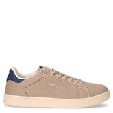 Sammy CVS sneaker in tessuto beige navy | Boscaini Scarpe