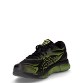 Gel Quantum 360 VIII sneaker in tessuto ed ecopelle nero verde | Boscaini Scarpe