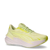 MAXIMA PRO sneaker da running in tessuto tecnico traspirante lime bianco | Boscaini Scarpe
