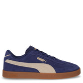 Club II Era Suede sneaker in pelle blu | Boscaini Scarpe