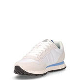 Tom Solid sneaker in pelle e tessuto bianco | Boscaini Scarpe