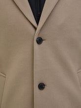 Cappotto classico in tessuto beige | Boscaini Scarpe