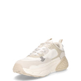 Groove Nylon sneaker in tessuto off white | Boscaini Scarpe