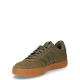 Vl court 3.0 sneaker in ecopelle scamosciata verde oliva | Boscaini Scarpe