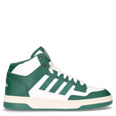 Rapid Court Mid sneaker in pelle bianco verde | Boscaini Scarpe