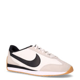 Pacific sneaker in pelle e tessuto bianco nero | Boscaini Scarpe