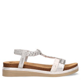 Sandalo argento | Boscaini Scarpe