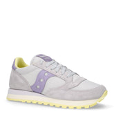 Jazz Original sneaker in tessuto e pelle bianco grigio viola | Boscaini Scarpe