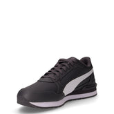 St runner v4 l sneaker in ecopelle e pelle grigio | Boscaini Scarpe