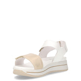 Sandalo con platform platino | Boscaini Scarpe